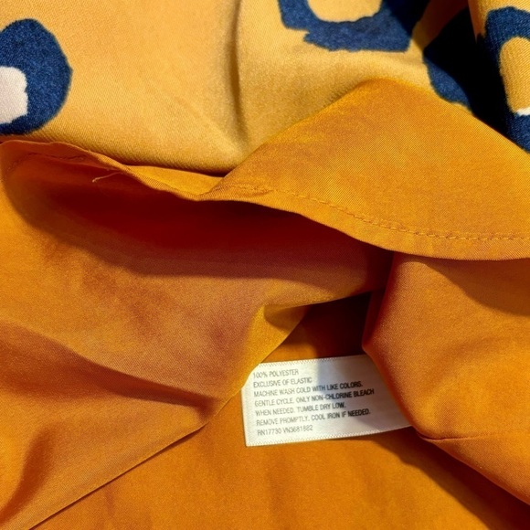 SALE! 3.1 Phillip Lim for Target Skirt Sz 14 Midi Orange Gold Blue Animal Print - Picture 14 of 16